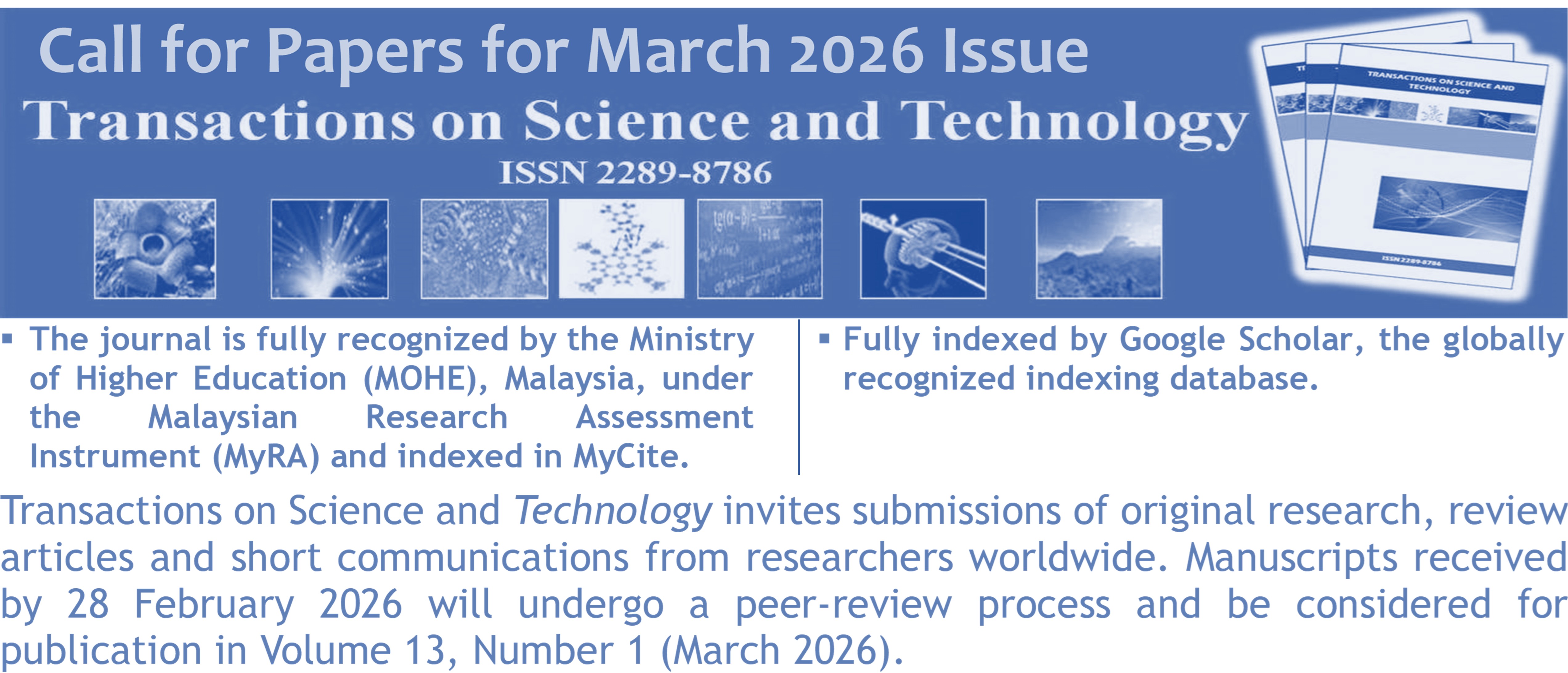 Call for Papers